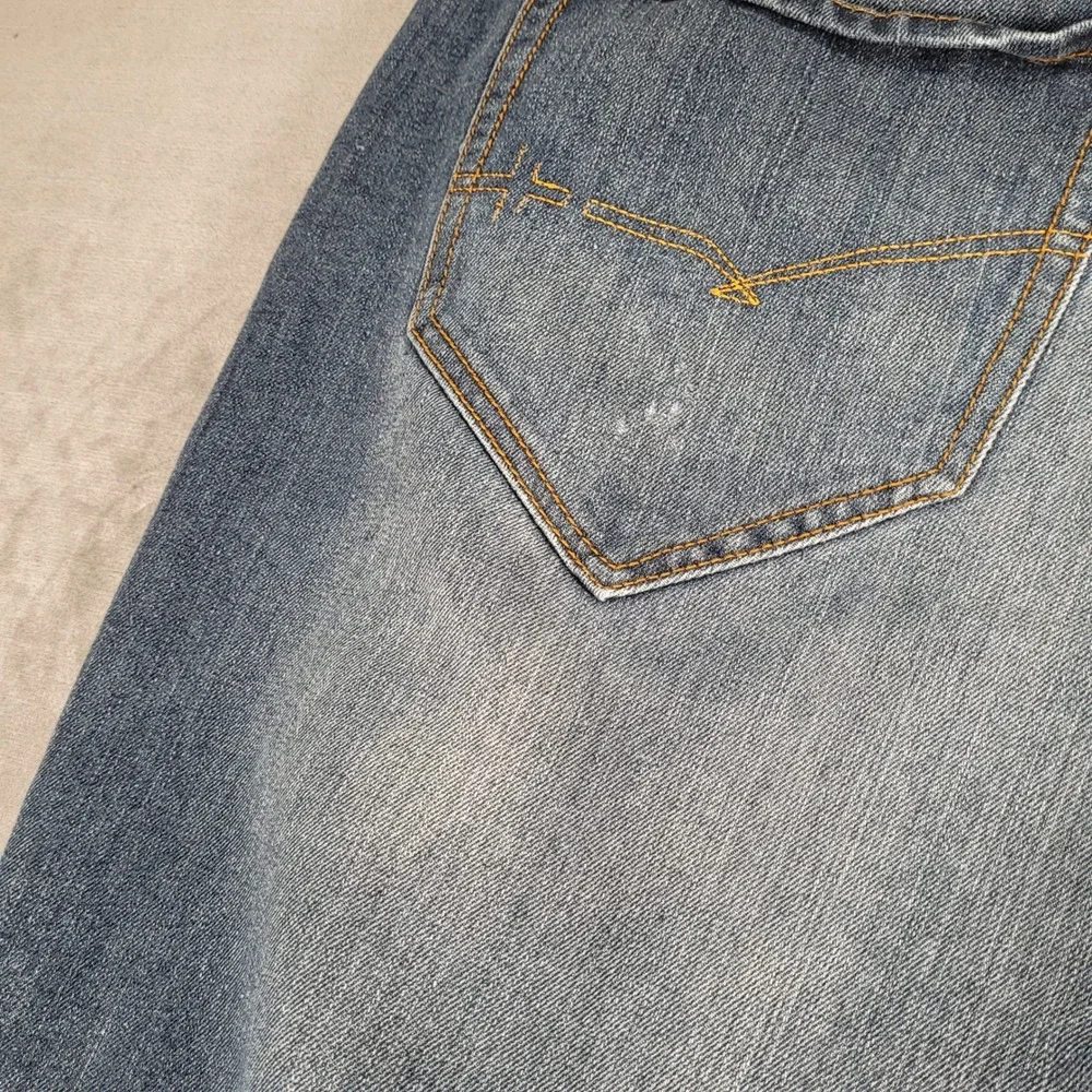 Rocawear Y2K Baggy Denim Jeans‎ Relaxed Fit Blue Wash Mens Size 42x32